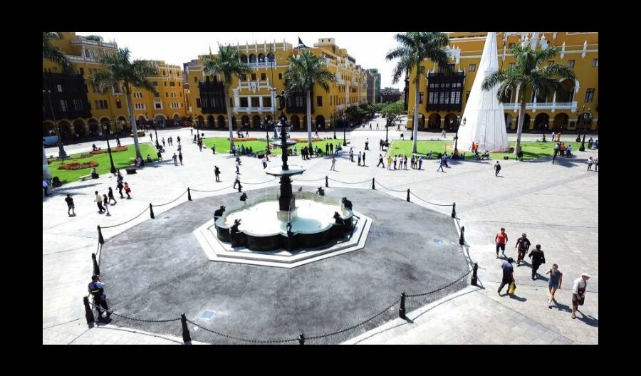 Plaza Mayor de Lima.