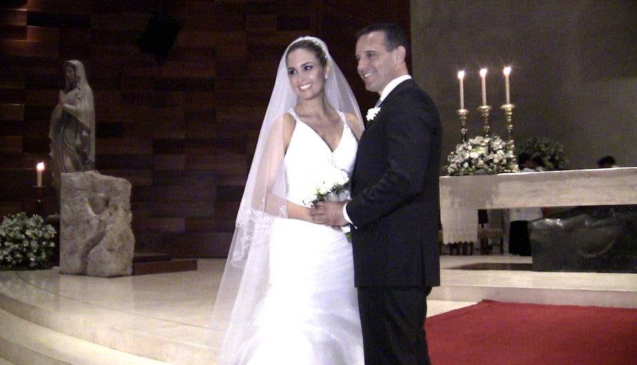 Jessica Tapia y Steven Dykeman se casaron en la iglesia Sagrado Corazón de Jesús, en Surco.