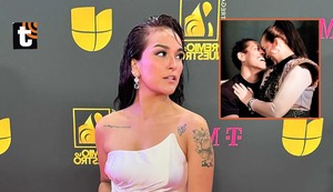 Daniela Darcourt y Waldir Felipa confirman su relación con romántica foto: “Supe con verte que viviría en tus ojos”