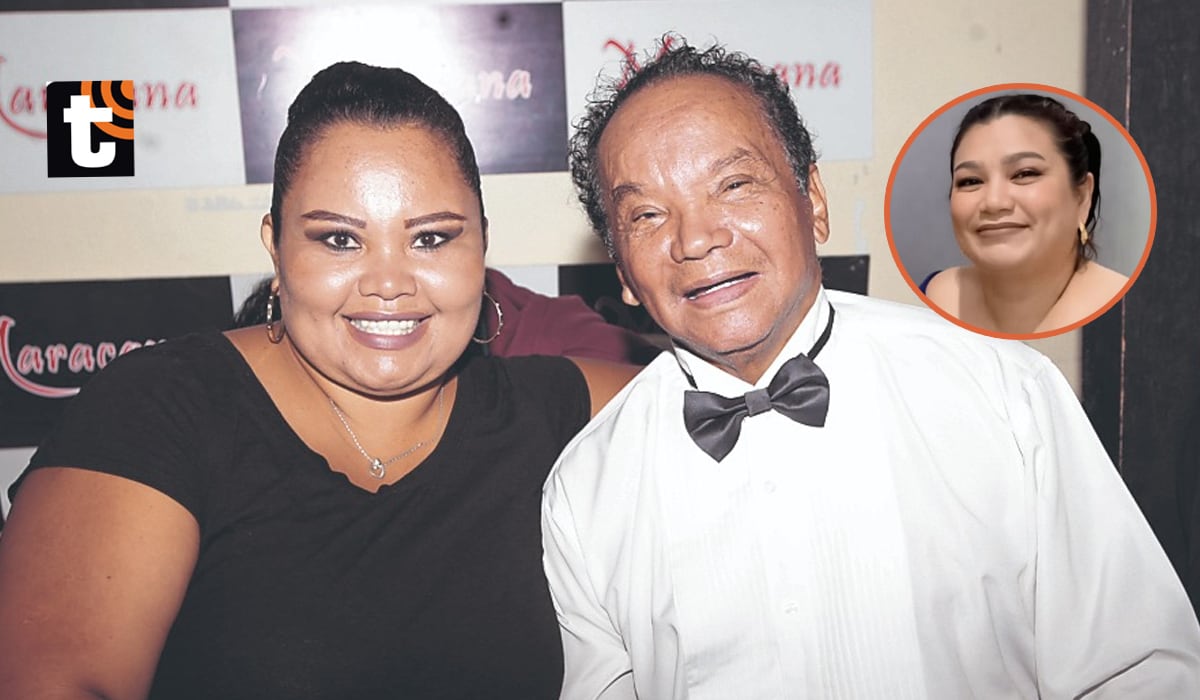 Susan Villanueva y Melcochita.