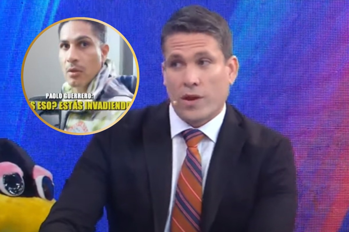 Paco Bazán y Paolo Guerrero