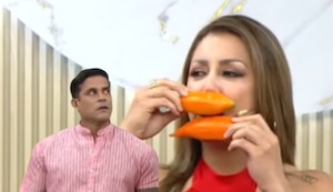 Karla se burla de Magaly y lanza advertencia a Christian: “Espero que no empiece su programa con un video tuyo”