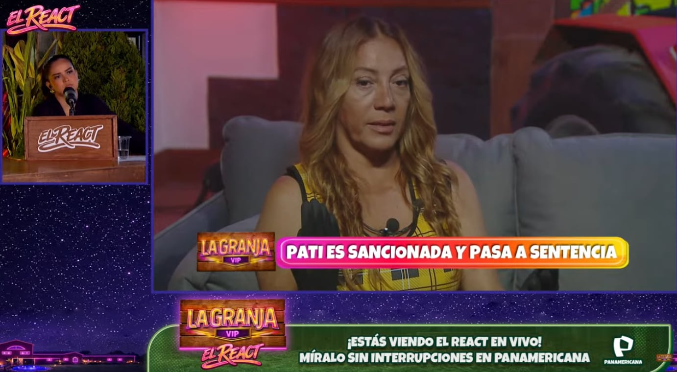 Pati Lorena recibe sanción por dar información al extranjero.