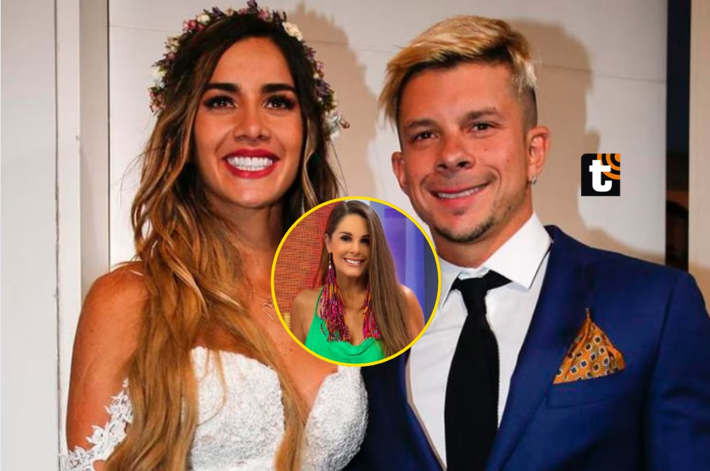 Rebeca Escribens consternada tras rumores de separación de Korina Rivadeneira y Mario Hart.