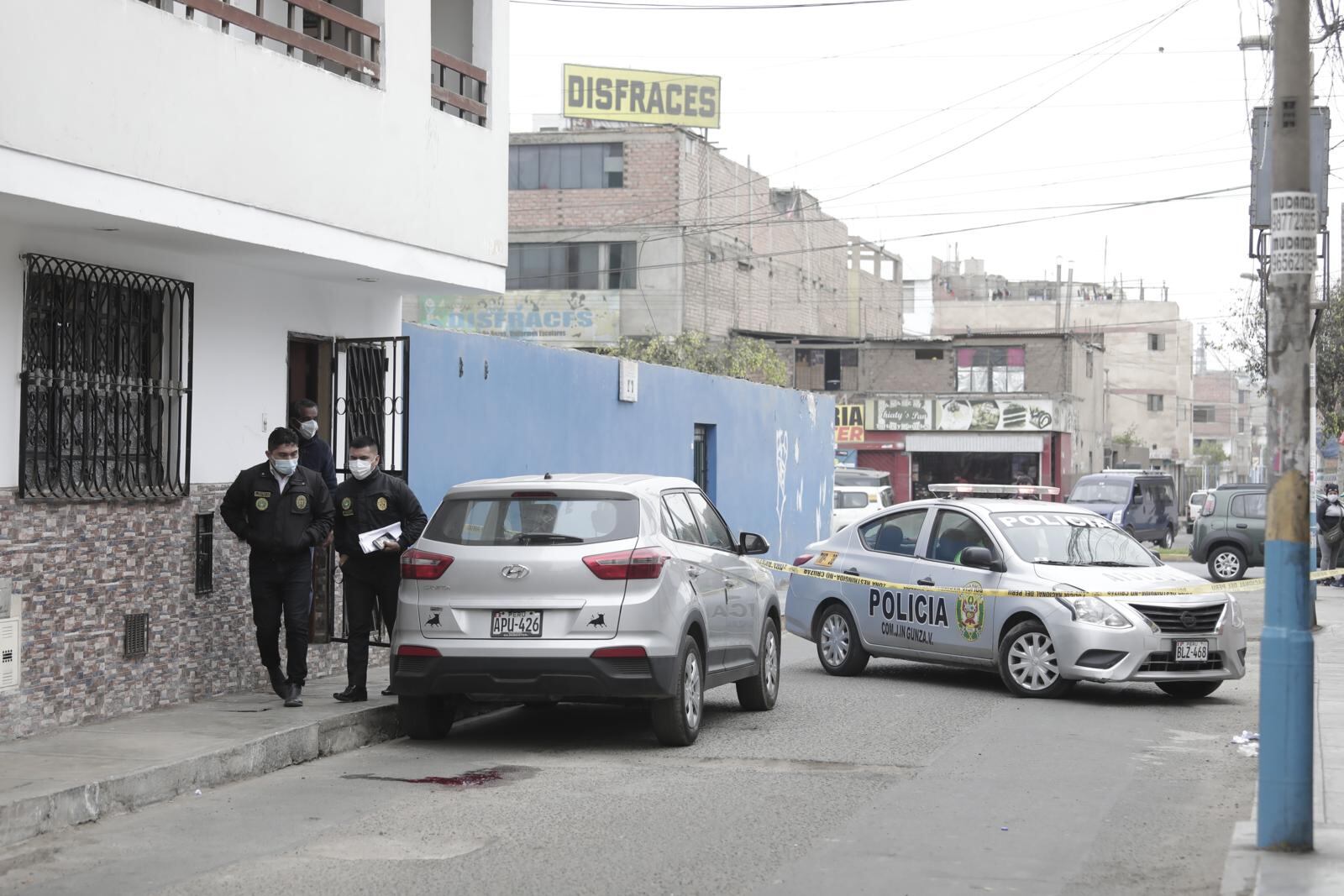 La Policía investiga el homicidio de Alejandro Cárdenas. | Foto: Jessica Vicente