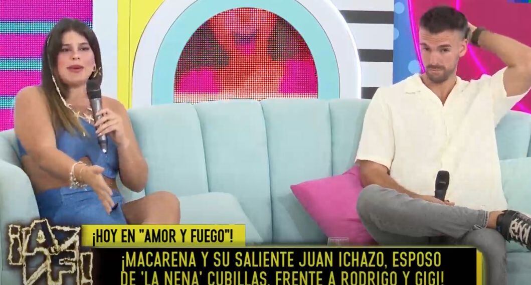 Esposo de la Nena Cubillas y Macarena Vélez en Amor y Fuego