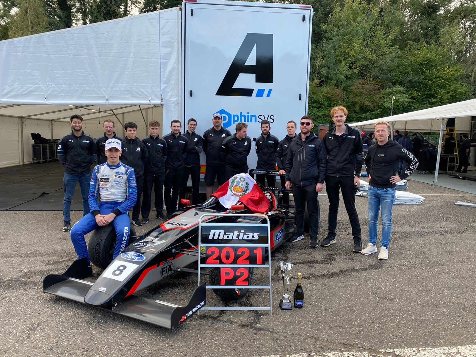 Matias Zagazeta, subcampeón de la Fórmula 4 Británica: “He dejado todo por mi país”