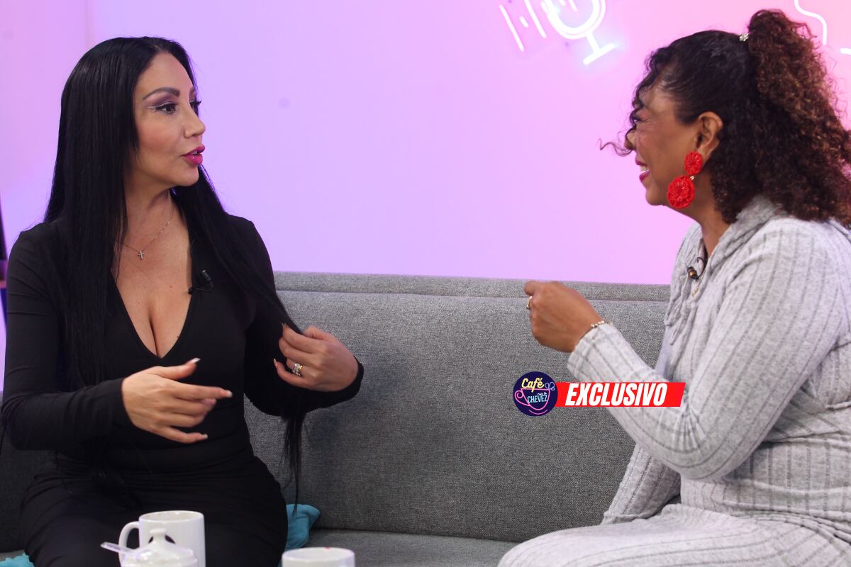 Paola Ruiz reaparece y cuenta sus más divertidas anécdotas en Café con la Chevez. (Foto: Trome)