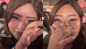 Creadora de contenido llora y acusa a grupo de jóvenes de haberla discriminado en concierto de Bad Bunny