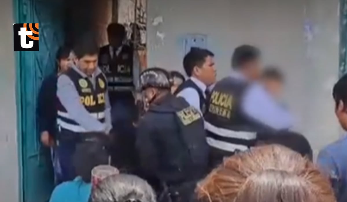Menor fue capturado por la Policía.