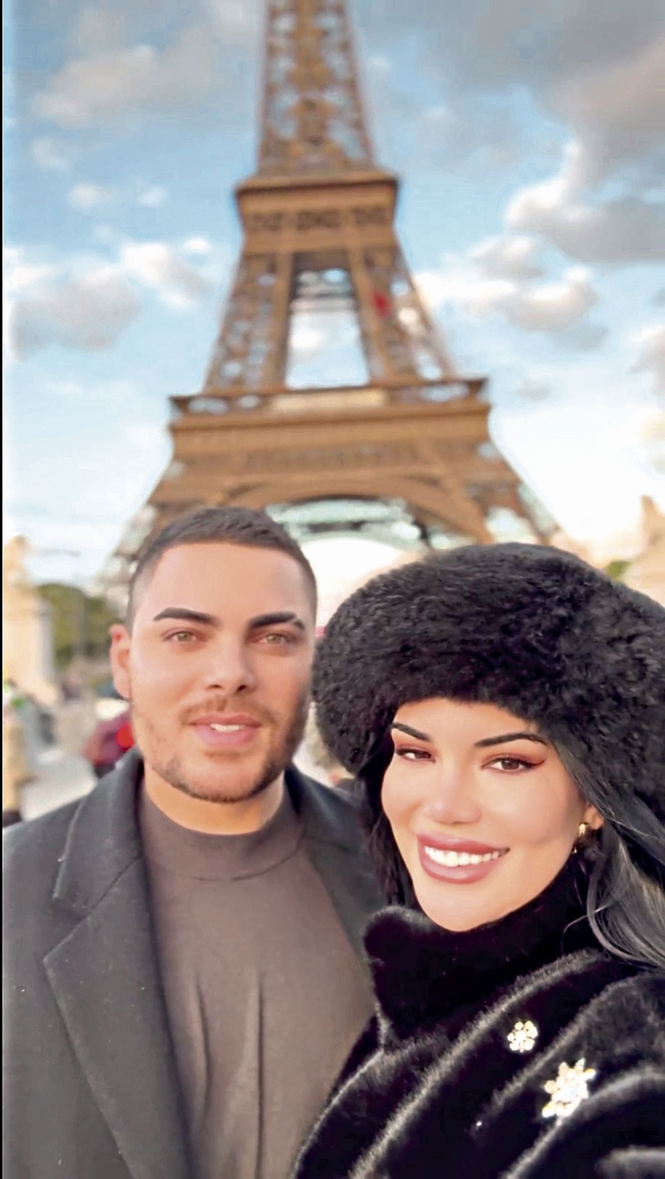 Alvaro Rod y Samantha Batallanos en París