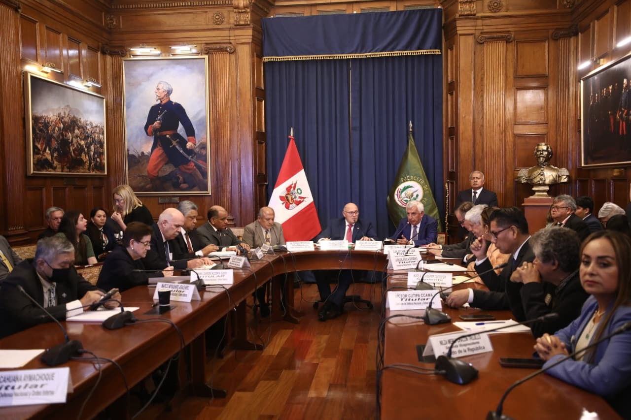 Ministro del Interior César Astudillo en el Congreso de la República. (Fotos: Antonio Melgarejo/ @photo.gec)