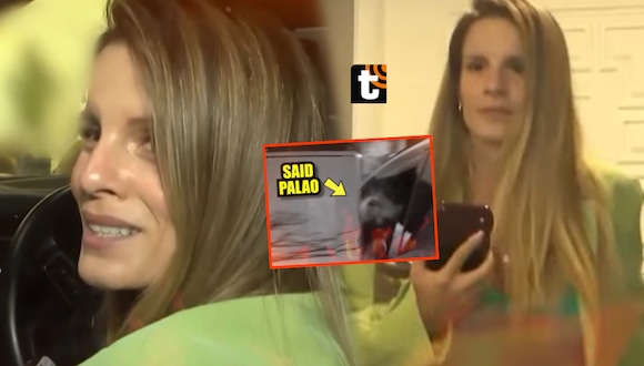 TROME- Alejandra Baigorria y Said Palao juntos tras ampay: “Obviamente estamos casados y será un proceso”