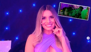 Fiorella Retiz y Gabriela Herrera son captadas besando a misteriosos galanes en discoteca del sur | VIDEO
