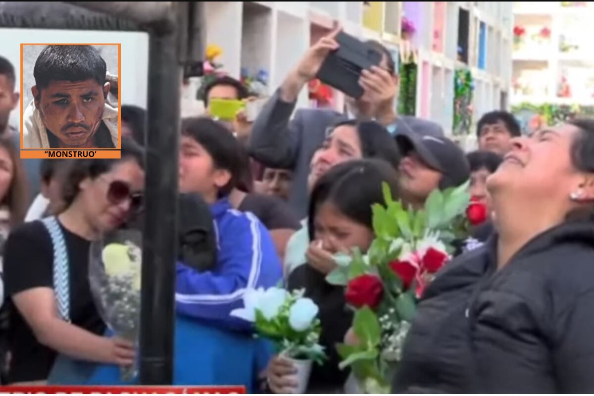 Restos de niña asesinada por 'el Monstruo de Pachacámac' fueron sepultados. (Captura 24 Horas)