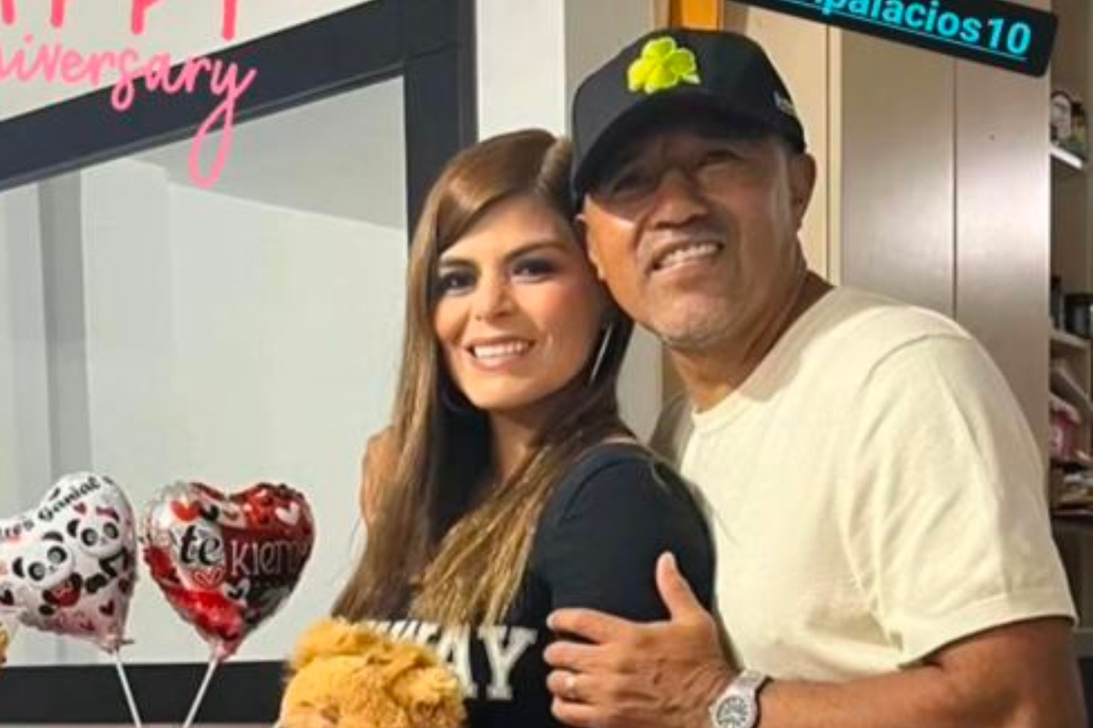 Esposa del ‘Chorri’ Palacios celebra su aniversario