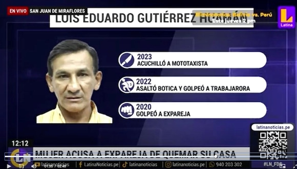 Mujer acusa a ex de quemar casa
