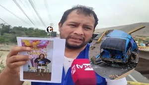 Continúa búsqueda de mujer desaparecida tras colapso de puente en Chancay: “La vieron salir por la puerta trasera del bus”