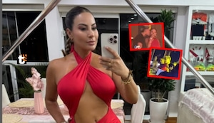 Pamela López DESATADA con su chibolo Paul Michael: Full besitos, baile pegadito y más