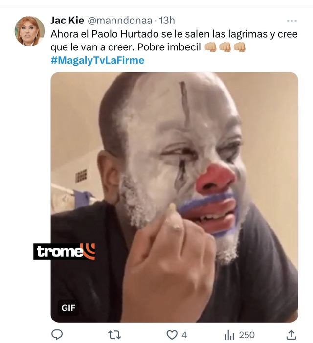 Paolo Hurtando en entrevista con Magaly Medina sobre Jossmery Toledo