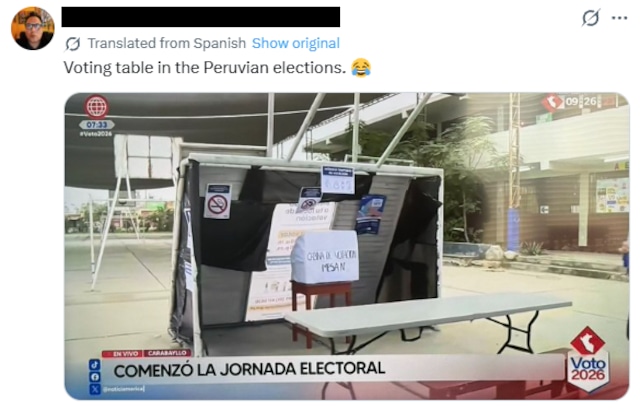 Meme tras la segunda vuelta electoral.