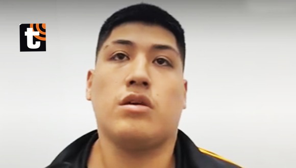 Joven detenido asegura que desea convertirse en policía