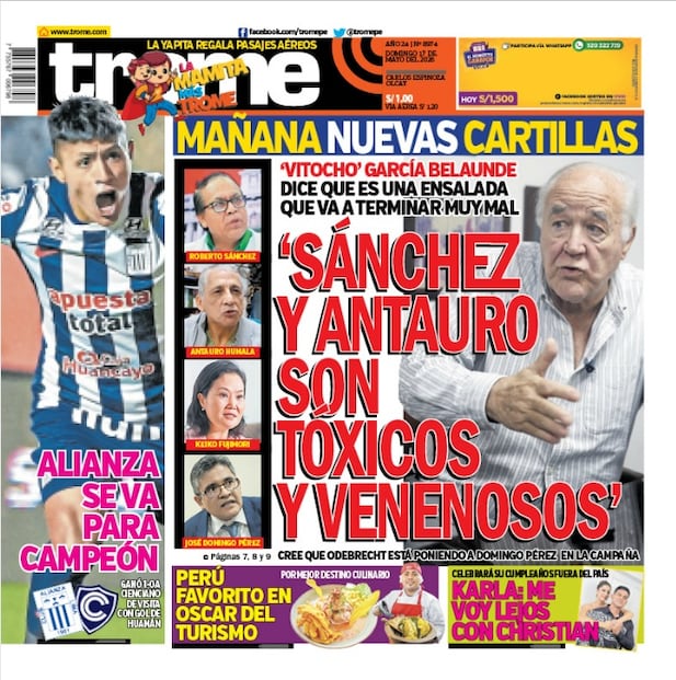 Portada Trome