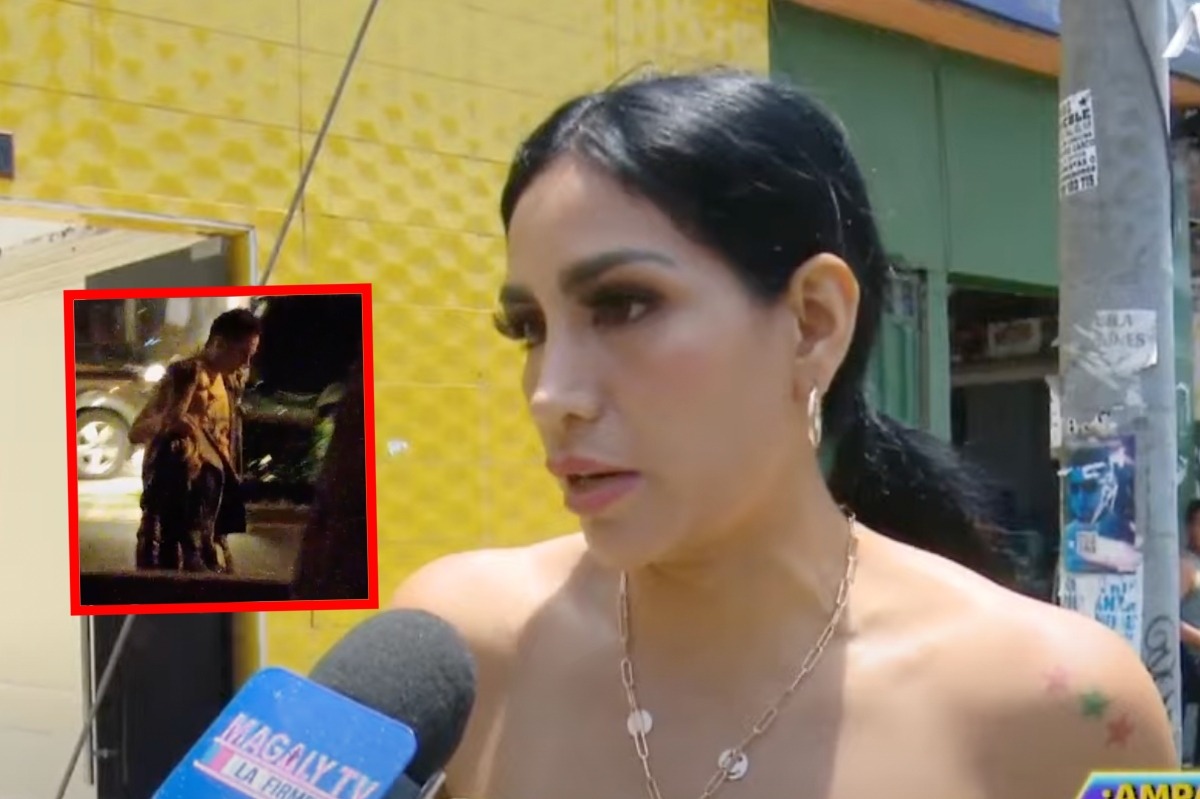 Leysi Suárez explota por segundo ampay a su aún esposo.