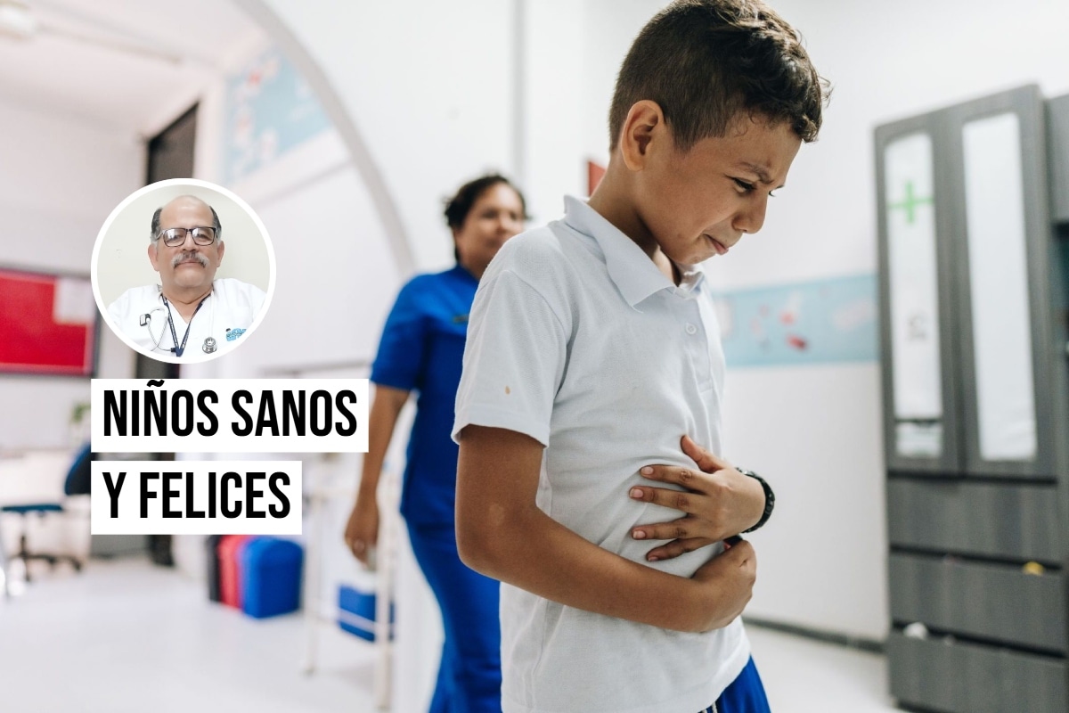 El pediatra Carlos Chacón detalla qué problemas pueden provocar dolor abdominal en los niños. Foto: Istock.