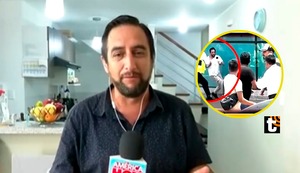 Reportero de ‘América Hoy’ narra dramático momento al seguir a Paolo Guerrero: Muestra cortes y objetos rotos