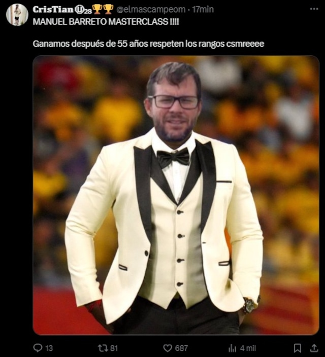 No pararás de reír con los mejores memes del triunfo de la U en la Copa Libertadores. (Twitter)