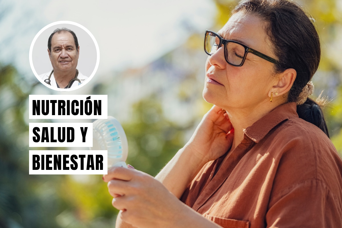 Los síntomas más comunes de la perimenopausia son los cambios en el periodo menstrual y los sofocos causados por la variación de las hormonas. Foto: composición/Istock