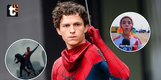 Pol Deportes fue parte de la campañana de Tom Holland para promocionar la nueva película de Spiderman.