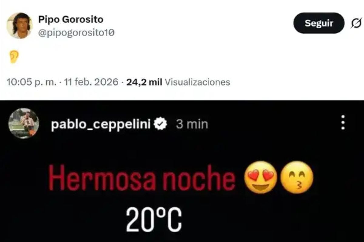 Exaliancistas se mostraron activos en redes tras eliminación de Alianza Lima (@pipogorosito10)