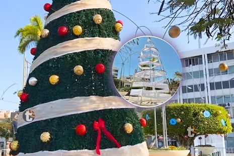 Chiclayo: con este nuevo aspecto se hará encendido de polémico árbol de Navidad