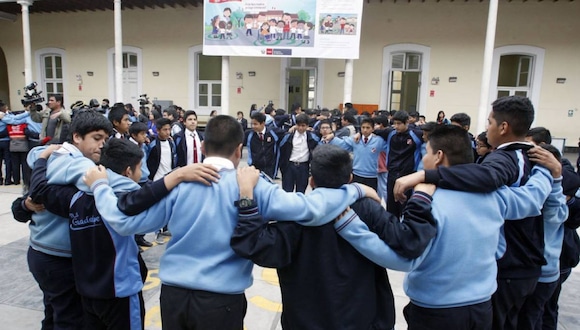 Programa permitió que miles de escolares sepan cómo actuar en caso de desastres en Lima. Foto referencial
