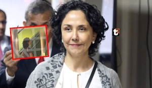 Nadine Heredia REAPARECE en público en Brasil: Camina tranquila en lujoso centro comercial