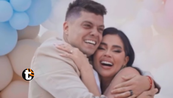 TROME - Ignacio Baladán emocionado tras conocer el sexo de su bebé: Lele Pons, María Pía, Guaynaa y más famosos en el evento