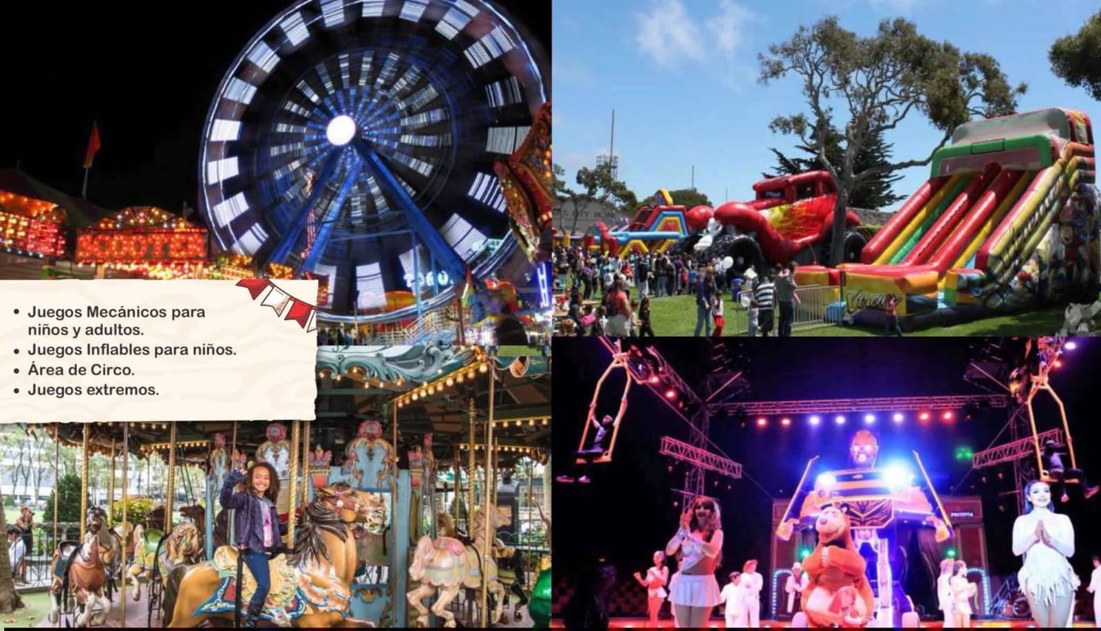 El evento contará con una feria gastronómica peruana, juegos para niños y conciertos