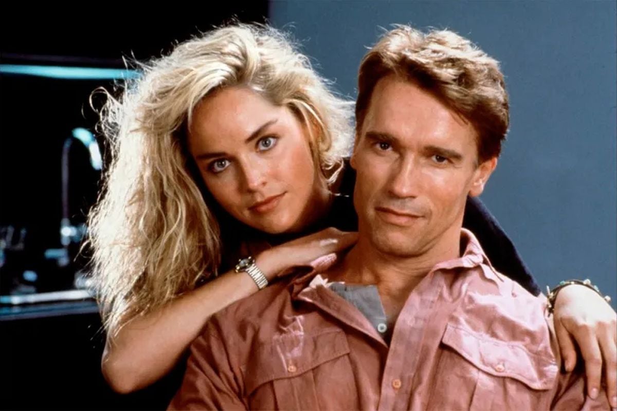 Sharon Stone y Schwarzenegger compartieron créditos (Foto: Columbia Pictures)
