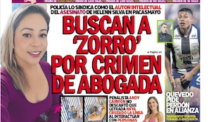 BUSCAN A ‘ZORRO’ POR CRIMEN DE ABOGADA