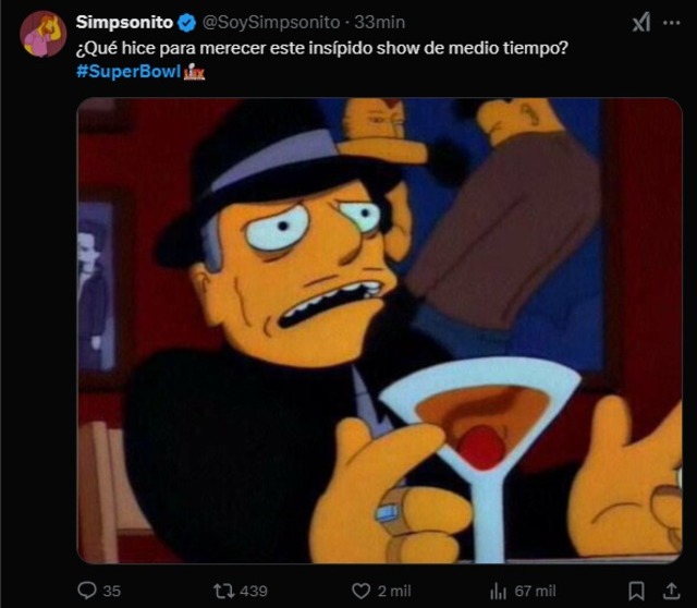 No pararás de reír con los mejores memes del Super Bowl 2025l. (Twitter)