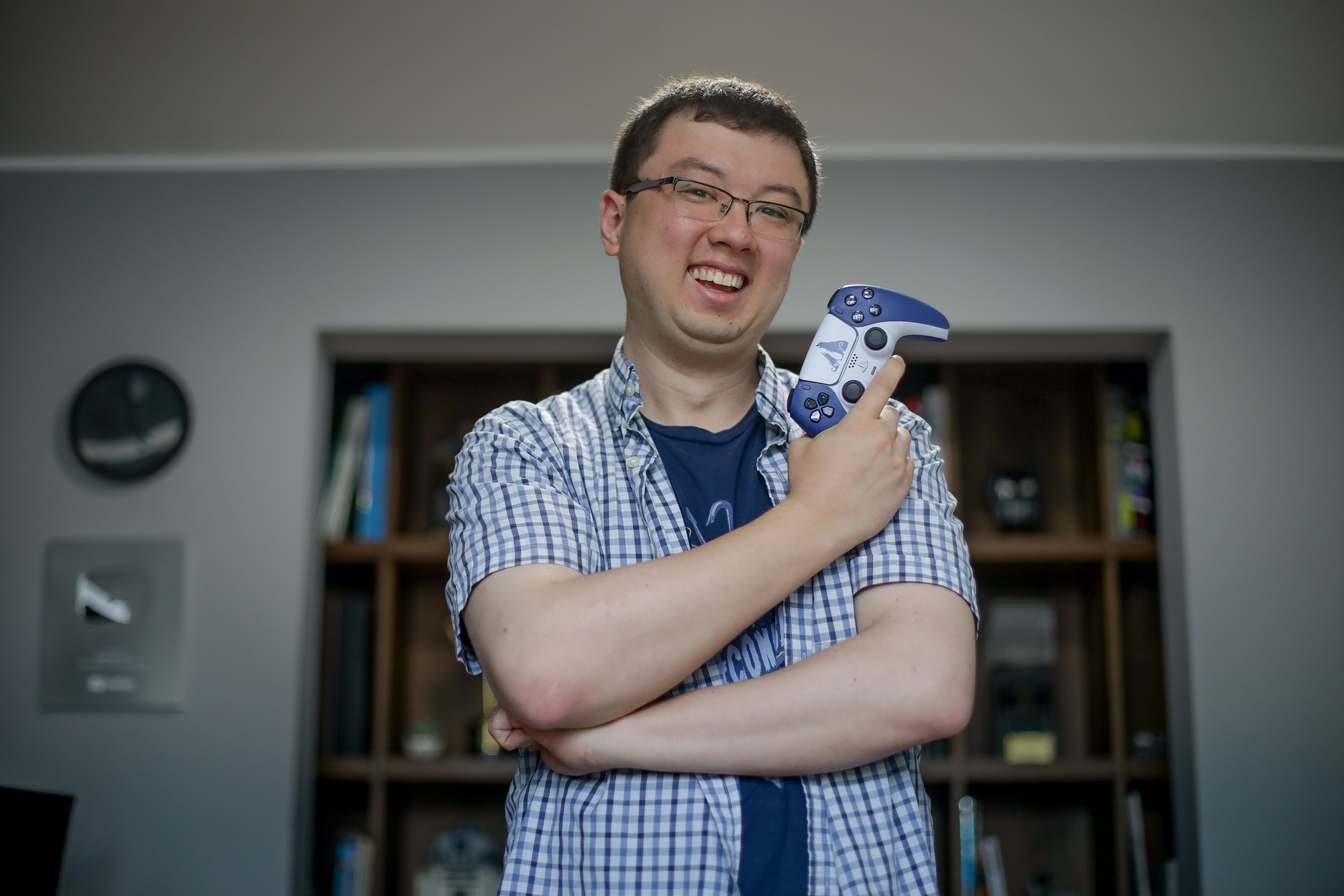 Phillip Chu Joy, con licencia para jugar. (FOTOS: BRITANIE ARROYO DUEÑAZ).