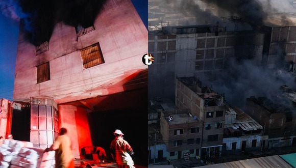 Barrios Altos: nuevo incendio resulta incontrolable para bomberos