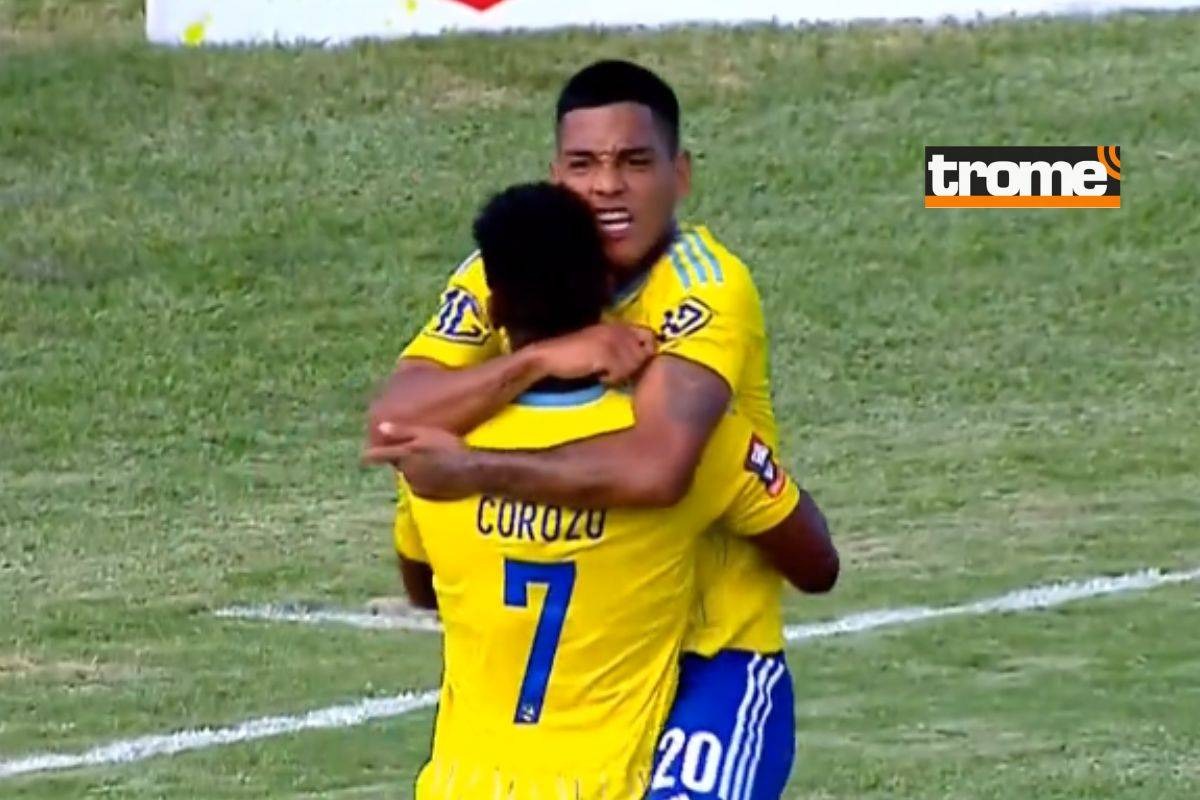 Corozo anotó el 2-2 para el empate de Sporting Cristal ante Atlético Grau.