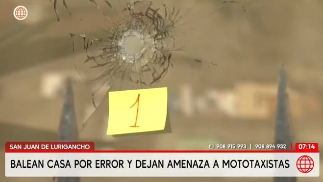 ‘Los Injertos de Las Flores’, disparó cuatro veces contra las ventanas y la puerta de una casa.