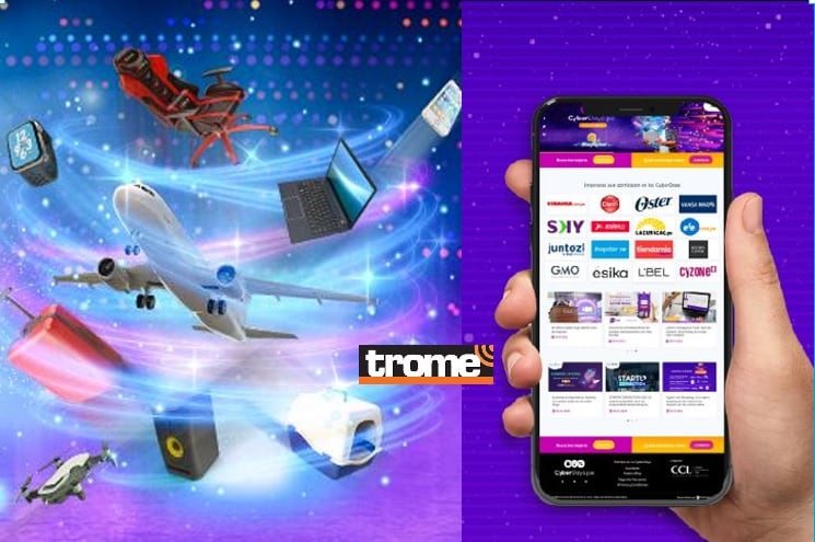 Las compras por internet siguen en aumento y muchos aprovecharán campañas como los Cyber Days. (Compos. Isabel Medina / Trome)