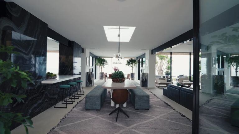 Ellen Pompeo tiene una lujosa mansión de playa en Malibú (Foto: AD Architectural Digest)