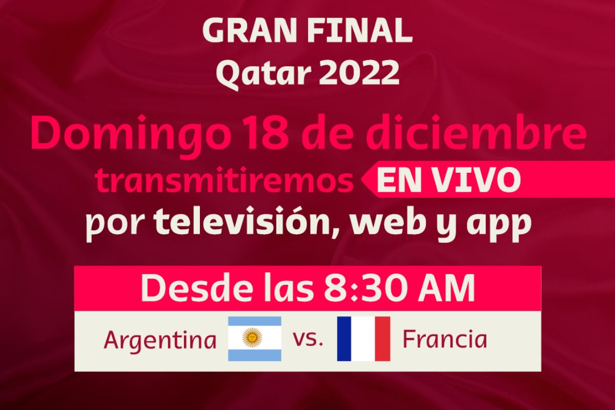 Latina Televisión transmitirá en vivo y directo la antesala desde las 8:30 am
