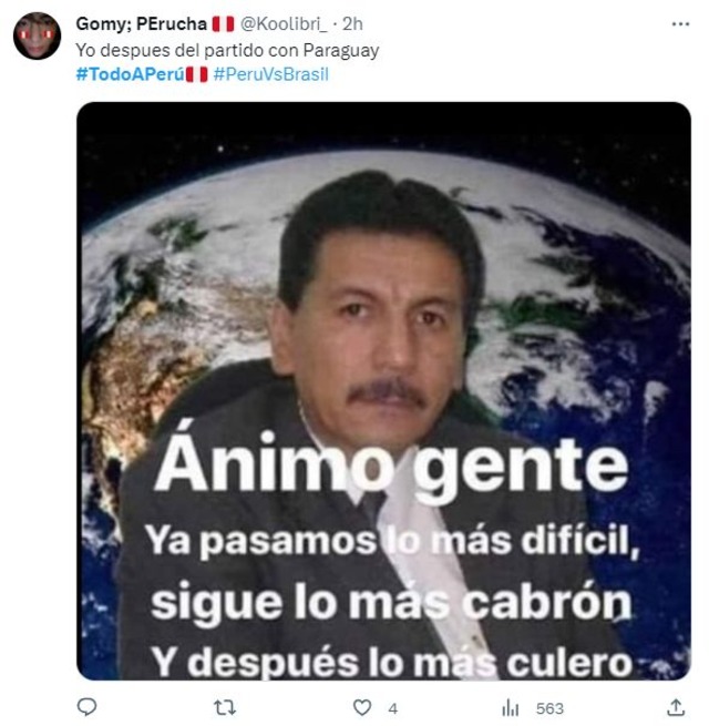 Usuarios de Twitter ya viven el Perú vs. Brasil.